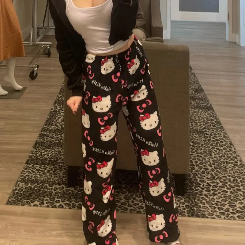 Cozy Hello Kitty Sleep Pants