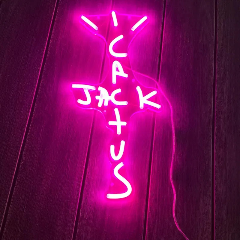 Cactus Jack Neon Light Sign